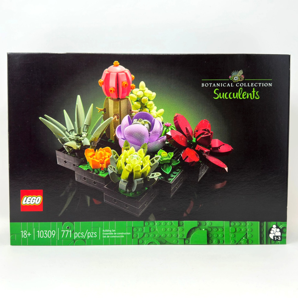 LEGO Botanical Collection Succulents 10309 771 pcs Building Set NIB Gift Present